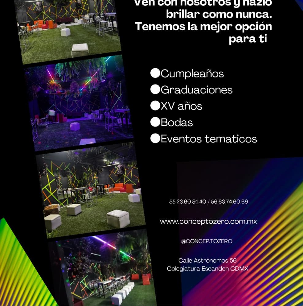 Decoración nocturna · Salón Jalil